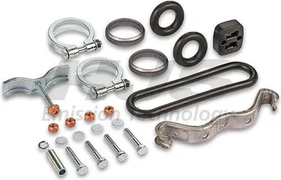 Produktbild von HJS 82 13 6365 Montagesatz Auspuffanlage Abgasanlage passend für MERCEDES-BENZ SL (R107) SL Coupe (C107)