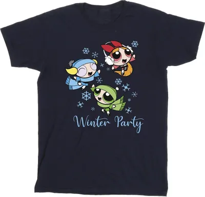 Produktbild von The Powerpuff Girls - T-Shirt für Herren BI52491 (L) (Marineblau)