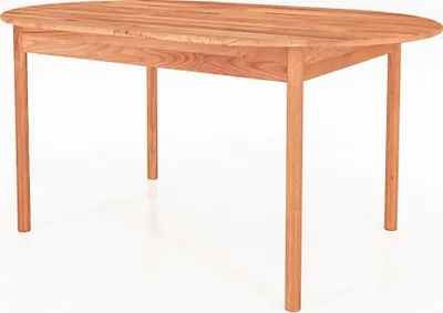 Produktbild von Esstisch Zola oval aus Kernbuche massiv 100x200 mit 2 Verlängerungen bis 290 cm