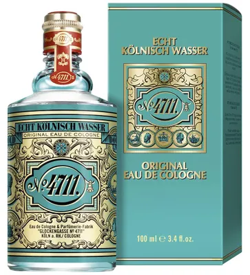 Produktbild von 4711 Echt Kölnisch Wasser, Eau de Cologne 100ml Molanusflasche - Duftklassiker i