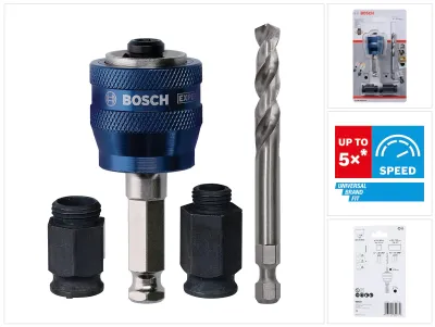 Obrázok produktu pre Sada adaptérov Bosch 6-cat 3/8" (9,5) Hss-G ++ PowerChange