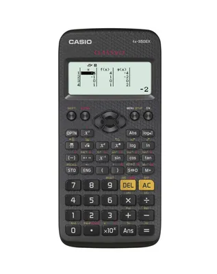 Image de Casio Classwiz FX-350EX Calculatrice de poche scientifique noire