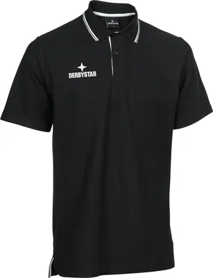 Produktbild von DERBYSTAR Poloshirt Ultimo v23, Gr.M, schwarz