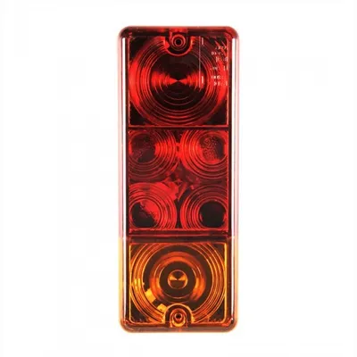 Produktbild von Rücklicht 3 Funktionen 21 x 8,5 cm rot