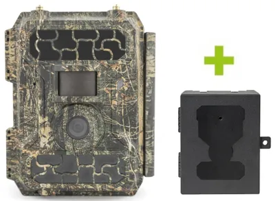 Obrázek produktu pro Fotopast OXE Panther 4G a kovový box + 32 GB SD karta, SIM karta a 12 ks baterií!