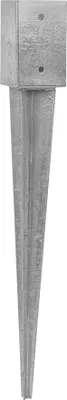 Obrázok produktu pre Pozinkovaná nájazdová objímka 91 x 91 x 750 mm - na kus