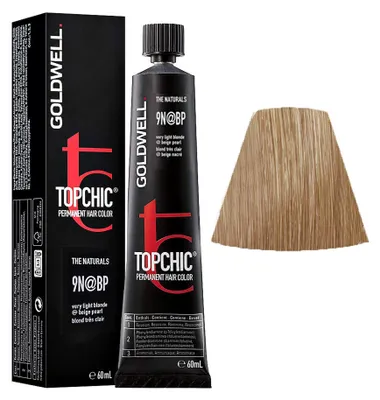 Image de Goldwell Topchic Tube 9N@BP Ultrablond Elumenated Beige Perlé 60ml
