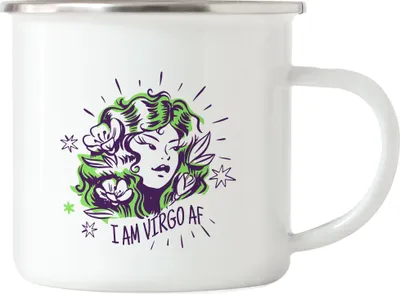 Produktbild von Jungfrau Sternzeichen Tasse Virgo Horoskop Geschenkidee August September Geburtstag
