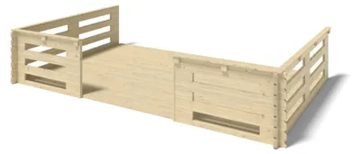 Immagine prodotto di Veranda - 15 m2 - 5m x 3m - colore: naturale