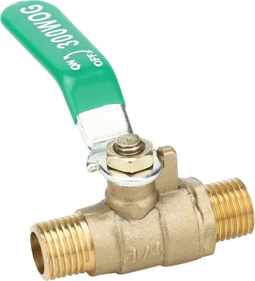 Obrázek produktu pro Mosazný kulový ventil s vnějším závitem Dvoucestný mini kulový ventil (G1/4")
