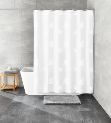 Zdjęcie produktu dla Kleine Wolke tekstylna zasłona prysznicowa CANTON śnieżnobiała 180 x 200 cm