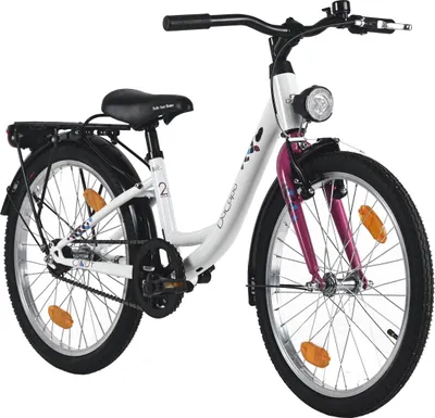Produktbild von DaCapo DaCapo Kinderfahrrad 20" Cindy 1 Gang RH 27 cm mit Beleuchtung - Ab 6 Jahre