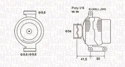 Immagine prodotto di MAGNETI MARELLI Generator 063731856010