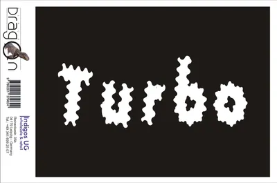 Produktbild von Aufkleber / Autoaufkleber - JDM / Die cut / Auto / OEM - Turbo - 210x80 mm gelb - Heckscheibe / Heckscheibenaufkleber