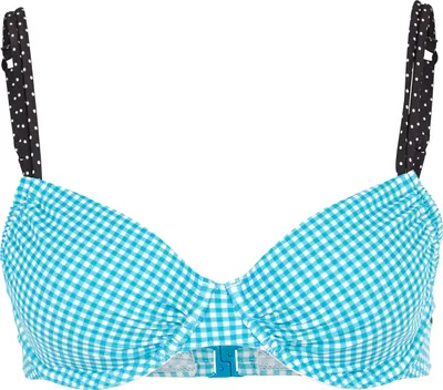 Produktbild von Buffalo Bügel-Bikini-Top Florida türkis-schwarz Größe 40 Cup C