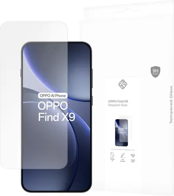 Image de Cazy Protection d’Écran compatible avec Oppo Find X9 / X9s - Protection d’Écran en Verre Trempé
