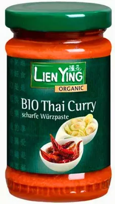 Produktbild von Lien Ying  Thai Curry Paste rot, 120g