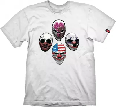 Produktbild von T-Shirt Payday 2 - The Four (größe S)
