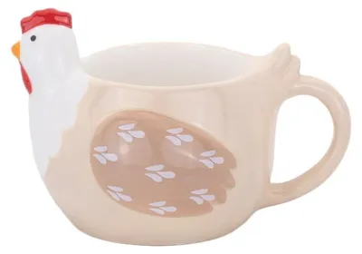 Produktbild von Tasse Huhn Chicken Shaped Mug 220ml von Sass & Belle