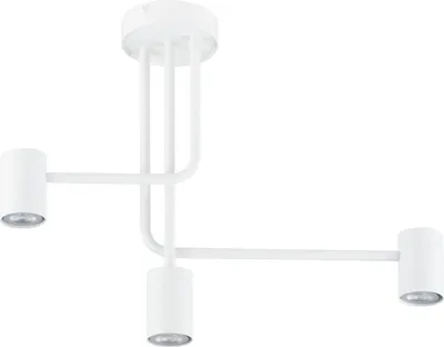 Obrázok produktu pre Moderné dekoratívne biele stropné svietidlo Luis 3xGU10 25W od Sigma Lighting