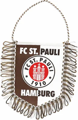 Produktbild von St. Pauli - Totenkopf, Wimpel 10x14cm