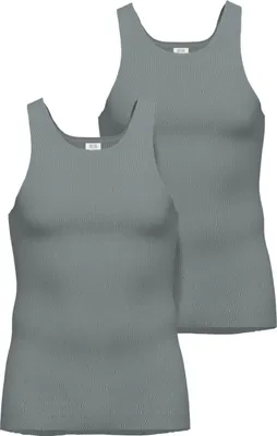 Produktbild von CECEBA Herren Tank-Top grau uni 2er Pack Größe: 9