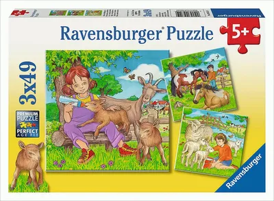 Image de Mes animaux préférés. Puzzle 3 X 49 pièces