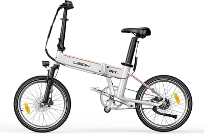 Produktbild von Elektrisches Fahrrad PVY Libon 20.4AH - 36V10.4AH+36V10AH Doppelbatterie 260KM Reichweite Hydraulische Scheibenbremse - Weiß
