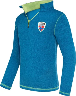 Produktbild von Nebulus Fleecepullover KYLE Herren, warmer Fleecepullover, Pulli aus Fleece mit Half Zip Reißverschluss, P5224 - Herren, malibu-lime, L