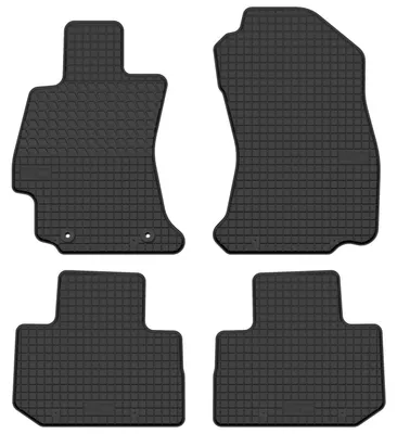 Immagine prodotto di Tappetini in gomma neri per Subaru Forester IV 2012-2018 Set 4 pezzi