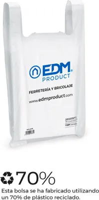 Produktbild von Pack 120 Beutel 35 x 44 cm 70 % recyceltes Plastik