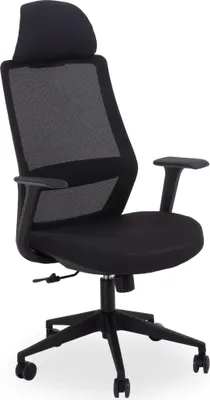 Produktbild von Drehstuhl HARPER ALWAR BHT 61x120x62 cm schwarz Chefsessel Bürostuhl