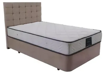 Produktbild von Luxus Bett mit Kingsize Matratze Bettkasten Hotel Betten 150x200cm Sondermaß