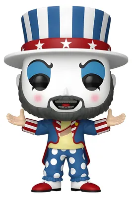 Imagen del producto de Funko POP! Figura de vinilo de 9 cm del Capitán Spaulding de la película "La casa de los 1000 cadáveres"