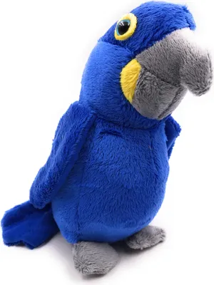 Immagine prodotto di Onwomania peluche in tessuto animale pappagallo blu giacinto ara 16 cm