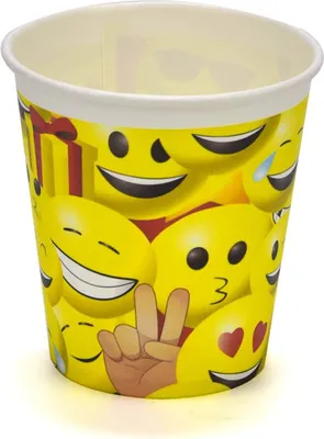 Image de Tasses Emoji 8 pièces 200ml - taille unique