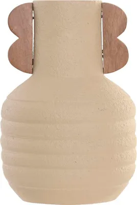 Obrázek produktu pro Váza Home ESPRIT Brown Beige Terracotta Mango wood