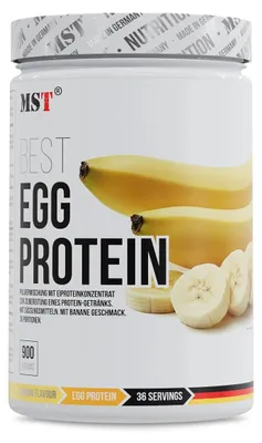 Produktbild von MST - EGG Protein 900g Dose - Banana