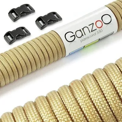 Zdjęcie produktu dla Linka paracord 550 różowa sznur 30 m do bransoletek DIY zestaw 3 zapięcia