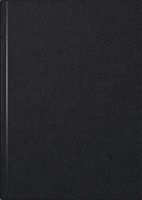 Produktbild von König & Ebhardt 8655227 Protokollbuch A5 kariert schwarz