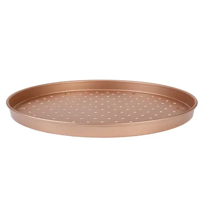 Produktbild von GRÄWE Pizzablech Ø 38 cm, rund, gelocht, GREBLON® antihaftbeschichtet