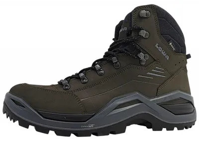 Image de Chaussures de sport Lowa Renegade Evo GTX MID, chaussures de randonnée pour hommes, couleur marron, style décontracté