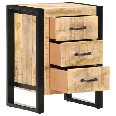 Immagine prodotto di vidaXL Comodino 40x35x55 cm in legno massiccio di mango