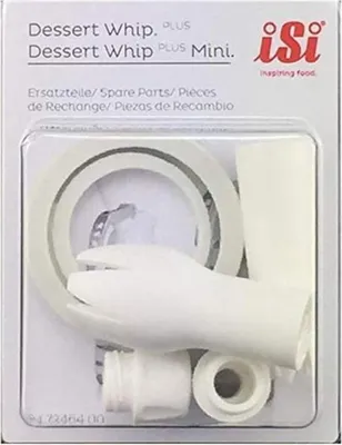 Image de iSi Home Ersatzteil Set Blister 4tlg. Garniertüllen, Kopfdichtung, Adapter für DWP weiß 2213