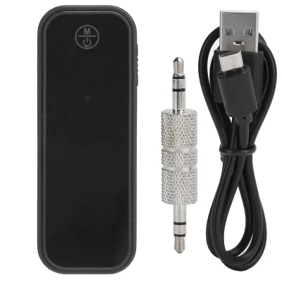 Obrázok produktu pre Bluetooth 5.0 prijímač/vysielač do auta 2 v 1 mini bezdrôtový audio adaptér s 3,5 mm AUX pripojením