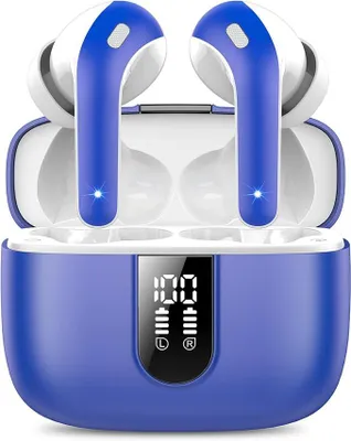 Produktbild von In-Ear-Kopfhörer Bluetooth 5.3 mit 50H Tiefer Bass,Kabelloser Komfort mit neuester Bluetooth-Technologie Ergonomisches Design & einfache Bedienung