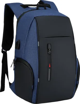 Obrázek produktu pro lyrlody cestovní batoh na notebook, vodoodpudivý, s USB portem, reflexní pruhy na ramenou, velký úložný prostor, pro pracovní cesty nebo cestování (typ 1)
