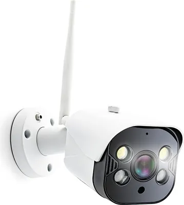 Produktbild von Caliber Überwachungskamera für außen - WiFi - Smart Home App - Nachtansicht - Full HD - wasserfest (HWC404)
