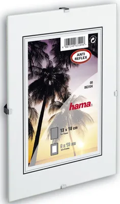 Image de Hama 63104 Hama Clip-Fix ARG 13x18 support photo sans cadre 63104