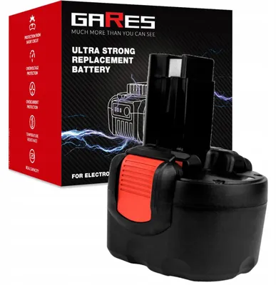 Obrázek produktu pro Gares Sada článků pro repasi akumulátoru Bosch GSR 7.2-1 | 9,6 V 2 Ah Inny | Výměnný balíček pro nářadí | Vysoký výkon Gares®